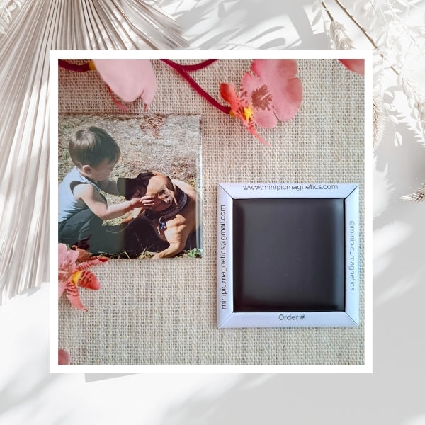 Custom Christmas Photo Magnets