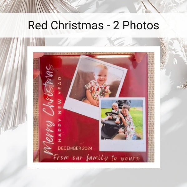 Custom Christmas Photo Magnets