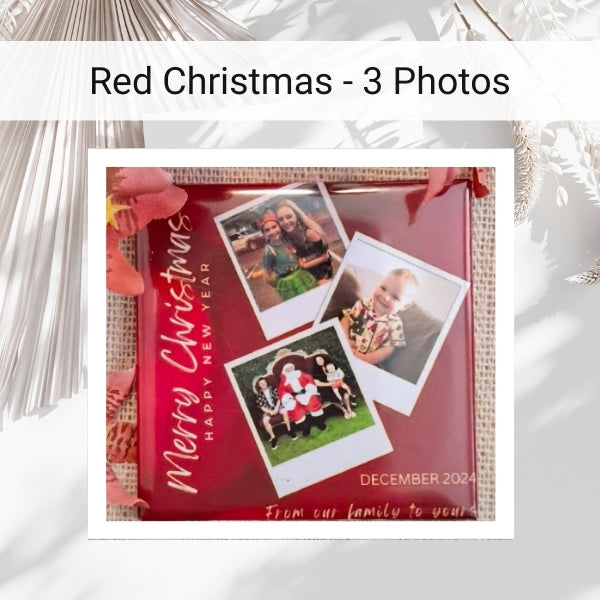Custom Christmas Photo Magnets