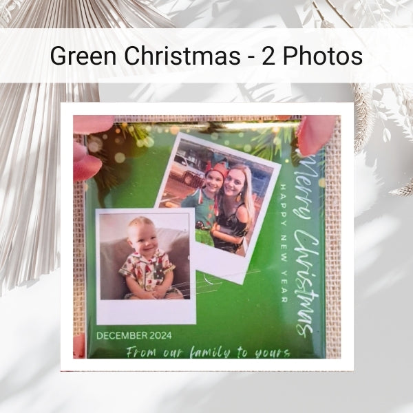 Custom Christmas Photo Magnets
