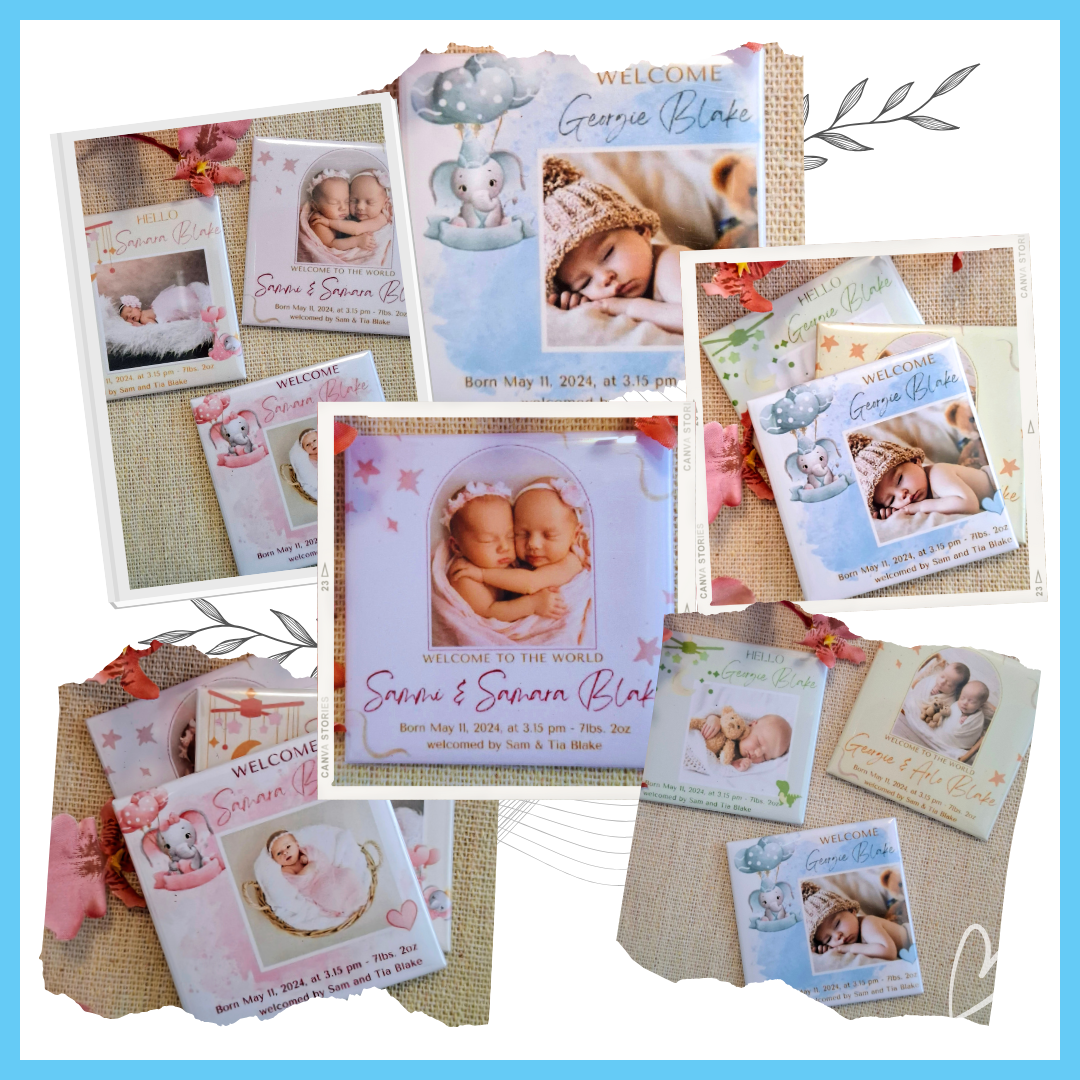 Birth Announcement Magnets