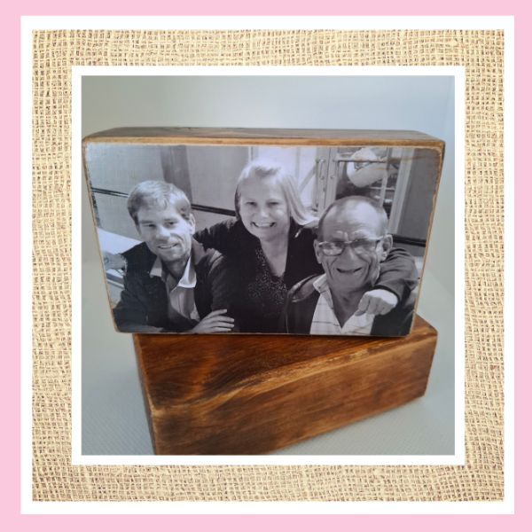 Custom Photo Desk Sitters