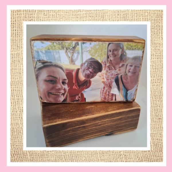 Custom Photo Desk Sitters