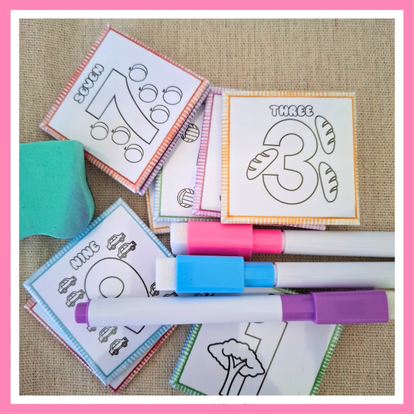 Educational Colouring Magnets