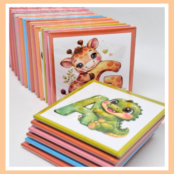 Pre-made Fun Educational Magnets