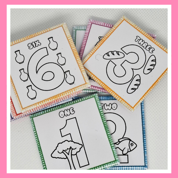 Educational Colouring Magnets