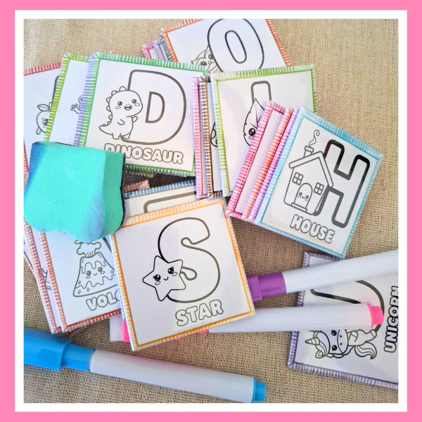 Educational Colouring Magnets