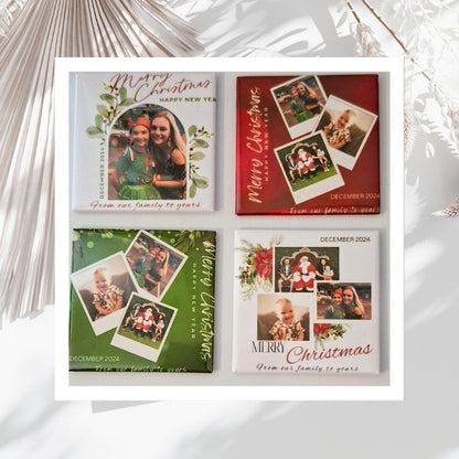 Custom Christmas Photo Magnets
