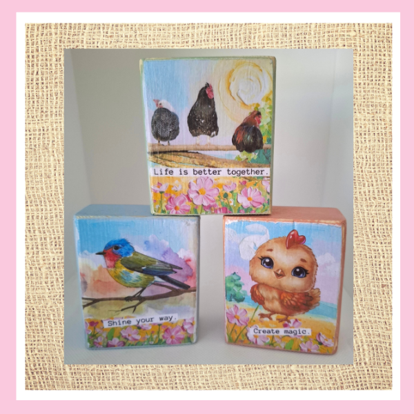 Farm Animal Desk Sitters