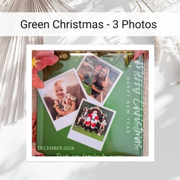 Custom Christmas Photo Magnets
