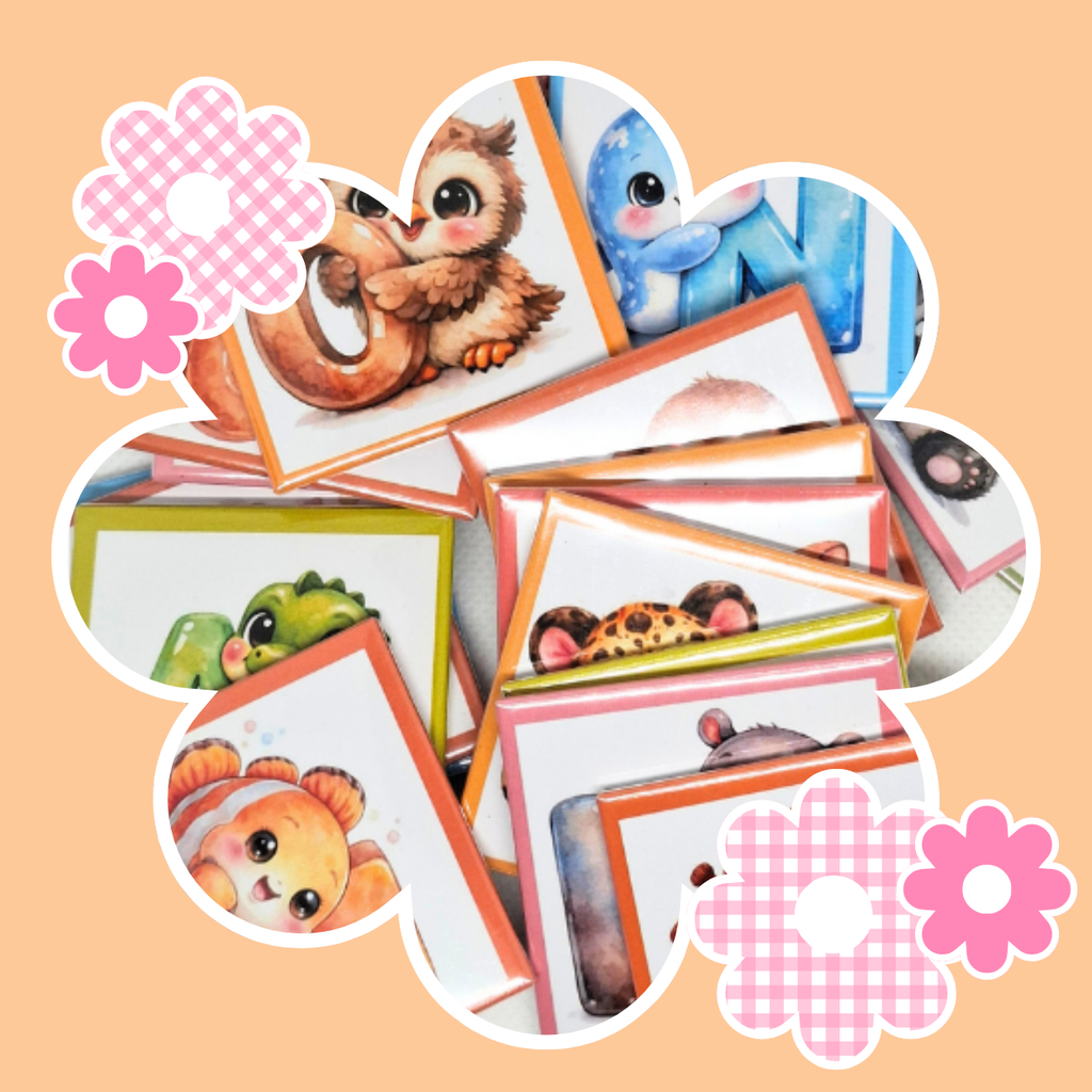 Pre-made Fun Educational Magnets