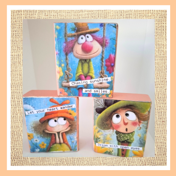 Whimsical Desk Sitters